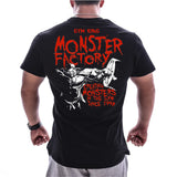 Mens Gyms Fitness Bodybuilding T-shirt Summer Casual Printed Cotton Short sleeve t shirt Male Workout Tees Tops Brand Clothing