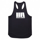New Bodybuilding Tank Top Men Gyms Fitness sleeveless Shirt Quick dry Stringer Singlet Undershirt Male Workout Crossfit Clothing