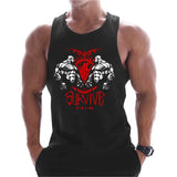 New Bodybuilding Tank Tops Men Gyms Fitness Workout Cotton Sleeveless shirt Clothing Male Casual Stringer Singlet Male Vest Tops