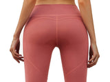 LI-FI High Waist Yoga Pants Fitness Yoga Leggings Sports Workout Running Leggings Yoga Pants Elastic Slim Sports Leggings