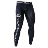 New Men Compression Quick dry Skinny Leggings Man Gyms Fitness Workout Bodybuilding Trousers Male Joggers Crossfit Bottoms Pants