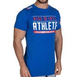 2020 Men Brand T-shirt Gyms Fitness Bodybuilding Slim Summer Casual Fashion Print Male Cotton Tee shirt Tops Crossfit Clothing