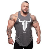 New Men Bodybuilding Tank top Gyms Fitness Skinny Cotton Sleeveless Shirt Crossfit Clothing Male Stringer Singlet Undershirt