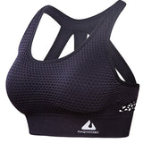 BINAND Women Solid Push up Sexy Shockproof Sports Bra Elastic Backless Breathable Quick Dry Full Cup Workout Gym Yoga Tank Top