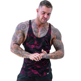 Men Bodybuilding Tank Top Camouflage sleeveless Shirt Boy Gyms Fitness Workout Singlet Sling Vest Summer Crossfit Brand clothing