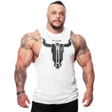 2019 New Mens Bodybuilding Skinny Tank top Gyms Fitness Cotton Sleeveless Shirt Crossfit Clothing Male Summer Singlet Undershirt