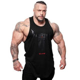 2019 New Mens Bodybuilding Skinny Tank top Gyms Fitness Cotton Sleeveless Shirt Crossfit Clothing Male Summer Singlet Undershirt